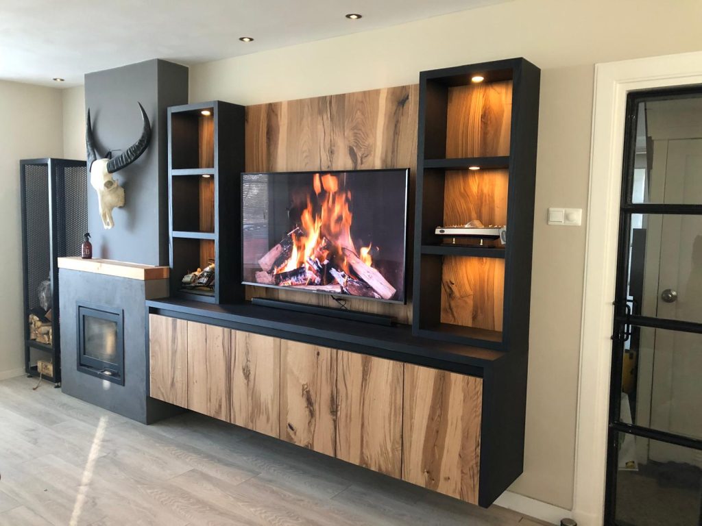 TV Meubel Fineer Eiken